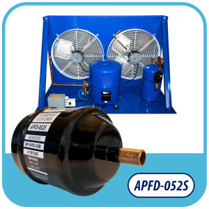 Appli Parts APFD-052S Filtro Secador 1/4 pulg para linea Liquido para Sistemas de Refrigeracion y aire acondicionado 052S ODF Soldable Universal Unidireccional 114mm Largo 51mm Ancho Appli Parts APFD-052S Filtro Secador 1/4 pulg para linea Liquido para Sistemas de Refrigeracion y aire acondicionado 052S ODF Soldable Universal Unidireccional 114mm Largo 51mm Ancho