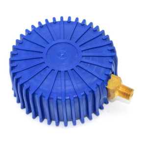 Uniweld G430ND Esfera de Manometro Azul Baja Compatible con R410A, R22, R404A, R134a