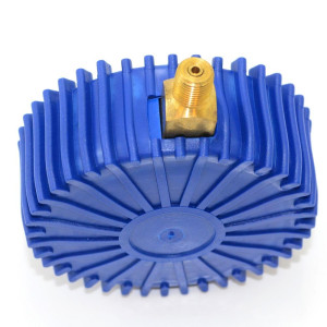 Uniweld G430ND Esfera de Manometro Azul Baja Compatible con R410A, R22, R404A, R134a