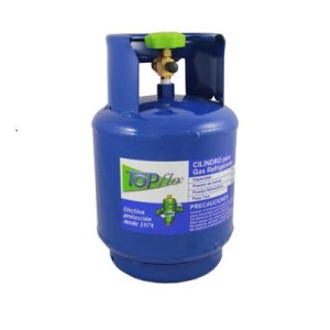 Bombona Para Gas R134, 3 Kilos Topflo (Azul) Bombona Para Gas R134, 3 Kilos Topflo (Azul)