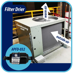 Appli Parts APFD-032 Filtro Secador 1/4 pulg para linea Liquido para Sistemas de Refrigeracion y aire acondicionado 032 SAE Rosca Universal Unidireccional 102mm Largo 25mm Ancho Appli Parts APFD-032 Filtro Secador 1/4 pulg para linea Liquido para Sistemas de Refrigeracion y aire acondicionado 032 SAE Rosca Universal Unidireccional 102mm Largo 25mm Ancho