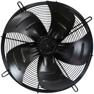 Appli Parts AXF-450-3 Extractor Axial 450 mm (17-3/4 pulg) 220 V, 3 ph, 60 Hz, 300 W, 1600 rpm, Rango Temperatura -30 C a 60 C, incluye aspa y base tipo jaula