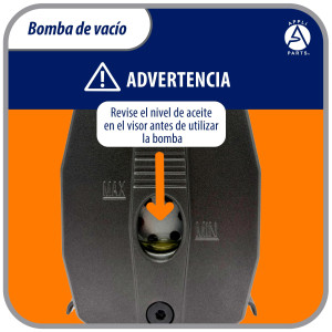 Appli Parts APVCP-723 Bomba de Vacio HVAC 7.0 CFM 3/4 HP 2 Etapas 115/220 V 50-60 Hz para Calefaccion, Aire Acondicionado, A/C Automotriz y Refrigeracion, Entradas 1/4 y 3/8 in