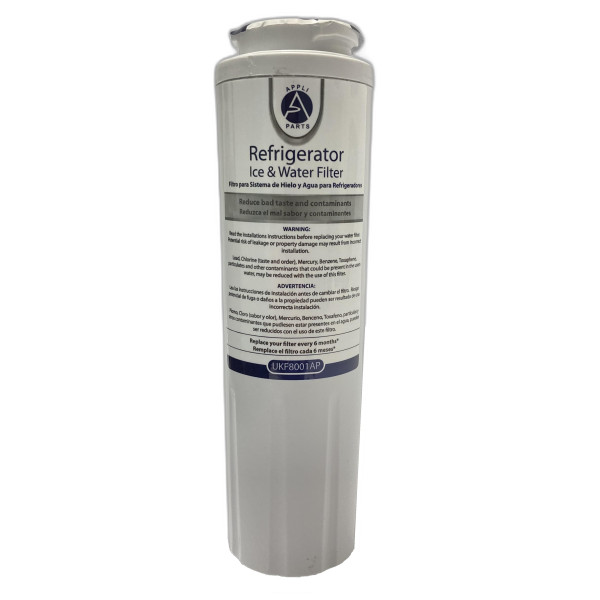 Appli Parts UKF8001AXXAP Filtro de Agua nevera refrigerador remplazo 9006, Everydrop EDR4RXD1 Filtro  4, UKF8001 W10790818 UKF8001AXX 4396395 67006470 W10790818