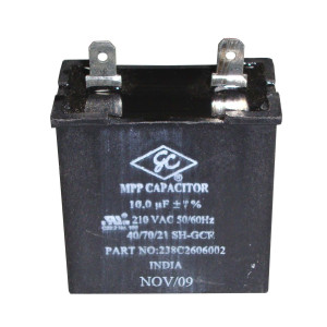 Capacitor GE Mabe WR55X24064 12 Mfd 210 Vac Sirve WR62X79 4468471 WR55X20800 WR55X23731 WR62X0079 WR62X10018 WR62X10022 WR62X10040 WR62X10048 WR87X27279 WR62X79 238C2606P002 WR01F02043 203C2799P004
