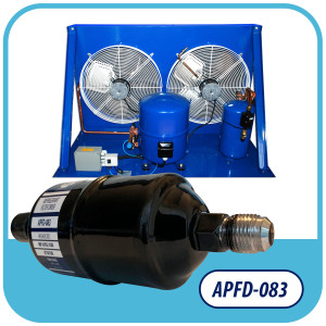 Appli Parts APFD-083 Filtro Secador 3/8 pulg para linea Liquido para Sistemas de Refrigeracion y aire acondicionado 083 SAE Rosca Universal Unidireccional 165mm Largo 51mm Ancho Appli Parts APFD-083 Filtro Secador 3/8 pulg para linea Liquido para Sistemas de Refrigeracion y aire acondicionado 083 SAE Rosca Universal Unidireccional 165mm Largo 51mm Ancho