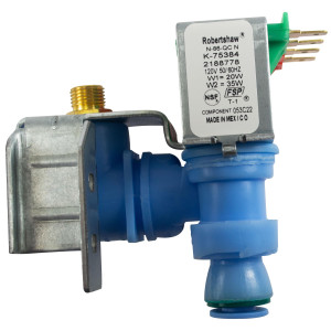 Whirlpool 4318046 Valvula de Agua Refrigerador incluye kit de conversion de conexion rapida a conectores roscables 
Sirve: 2188542 2182106 TJWV8046 1022 2002182 3307 4210533 46004210533 627403 627431 627580 627859 627890 627937 627963 628164 628184 6