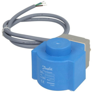 Danfoss 018F6264 Bobina para Solenoide 220 V 60Hz 14W con Cable 018F6264
