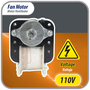 Appli Parts APFM-4680 13 W Motor Ventilador, 110 V, 50/60 Hz, 0.25 A, 3000 rpm, Rotacion CCWSE remplazo Universal para Condensadores NUV-4680, 4680JB1026C y otros numeros originales