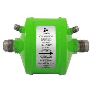Toplo TSD-134 V 1/2 pulg Filtro Secador de Succion Roscable Flare para Sistemas de Refrigeracion y Aire Acondicionado