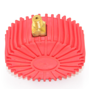 Uniweld G429ND Esfera de Manometro Roja Alta Compatible con R410A, R22, R404A, R134a