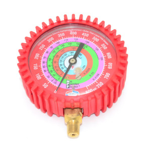 Uniweld G429ND Esfera de Manometro Roja Alta Compatible con R410A, R22, R404A, R134a