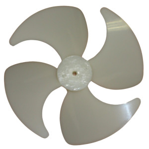 Appli Parts APFB-0102W Aspa Plastica 10 cm Para Motor Evaporador de Nevera Refrigerador, remplazo para marcas como LG, Samsung, Daewoo, Nisato, Daka, Sankey, Pulley, Hitachi, Hoover y otras mas
