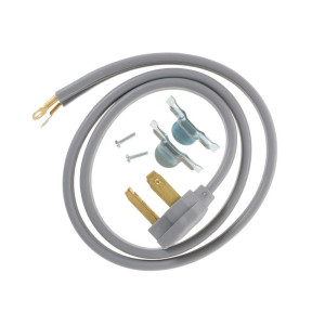 GE WX09X10002 Cable De Corriente Secadora (1.22mts/ 4 Pies) 30 Amp 3 Cables 125v-250v 10/3 Srdt UL 
Sirve: WE8X38 WX9X1 WX9X2 WX9X2DS