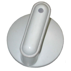 Perilla Lavadora Mabe Blanca 189D1233G001 (Punto Gris) (Descontinuado)