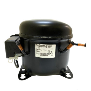 Danfoss MLT12RD 1/2HP Compatible con R404A, Compresor Fraccionario de Refrigeracion HMBP 115/1/60 (V/Ph/Hz) 123B2542