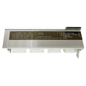 Conjunto Lavadora Zanussi de la Puerta Dist. Detergente Marron Conjunto Lavadora Zanussi de la Puerta Dist. Detergente Marron