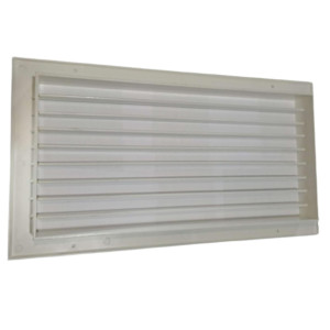 Rejilla Suministro Simple sin Control para Aire Acondicionado 16" X 8"