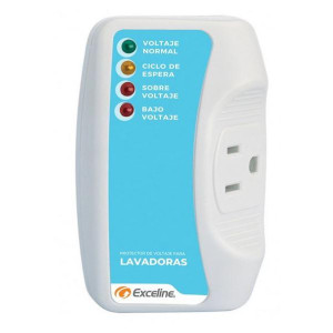 Exceline GSM-LV120 V, Protector de Voltaje para Lavadoras