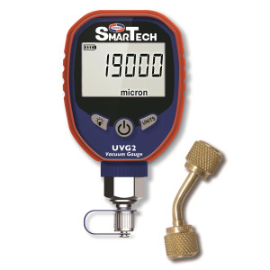 Uniweld UVG2 Vacuometro Digital Smartech con Pantalla Iluminada, Rango 0-19000 Micrones
Max presion 400psi, adaptador UVGA Incluido
Requiere 3 AA Baterias (no includida
