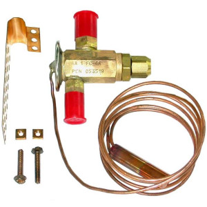 Valvula Expansion Alco Compatible con R12, Eq. Int. 1/4hp (3/8 X 1/2 Sae) Aa1/4fc