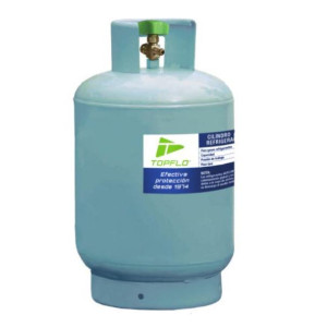 Bombona Compatible con R134a, 10 Kilos Topflo (Azul)