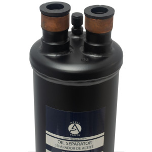 Appli Parts APOS-55889 Separador de Aceite 1 1/8 pulg ODF Soldable, CFC, HCFC, HFC, Compatible con R22, R407C, R502, R134a, R404A, R507A, Temperatura de trabajo desde -10 C a 130 C