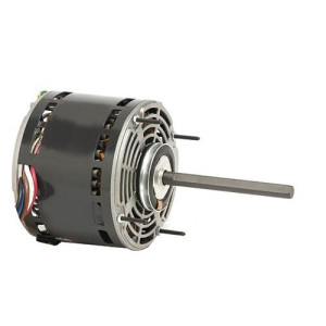 US Motors 1/3 hp 1075 rpm, 6 polos, 1 eje, OAO Cerramiento, 3 velocidades, 5.6 diametro, CCW, Lead End, Reversible, 208-230 V, 60 hz, 1 ph, 7.5 mfd/370 VAC Capacitor 1972 K055WML1257012B