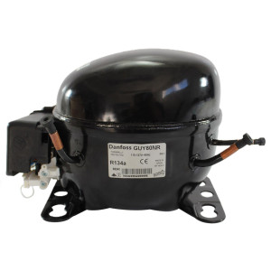 Danfoss GUY80NRB 1/4HP Compatible con R134a, Compresor Fraccionario de Refrigeracion LMBP 115/1/60 (V/Ph/Hz) 123B1303 125B1318