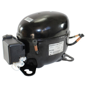 Danfoss GUY80NRB 1/4HP Compatible con R134a, Compresor Fraccionario de Refrigeracion LMBP 115/1/60 (V/Ph/Hz) 123B1303 125B1318