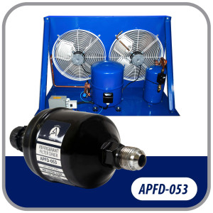 Appli Parts APFD-053 Filtro Secador 3/8 pulg para linea Liquido para Sistemas de Refrigeracion y aire acondicionado 053 SAE Rosca Universal Unidireccional 114mm Largo 51mm Ancho Appli Parts APFD-053 Filtro Secador 3/8 pulg para linea Liquido para Sistemas de Refrigeracion y aire acondicionado 053 SAE Rosca Universal Unidireccional 114mm Largo 51mm Ancho