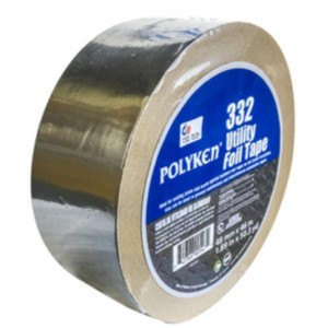 Tape/Cinta de Aluminio para Ducteria 2pulg x 50yds Polyken 332