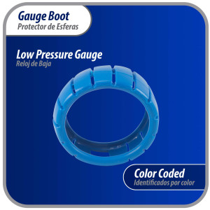 Appli Parts APMG-GBB Protector Azul 2.5 pulg para Esferas de Manometro Baja presion, para Manom de Refrigeracion y Aire Acondicionado