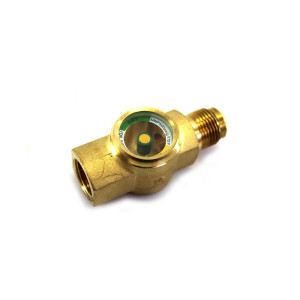 Danfoss SGP 12 I 1/2 pulg Visor de Liquido Humedad, Flare, Abocardado, Conexiones Macho x Hembra, Multirefrigerante,014L0025