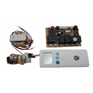 Appli Parts APCB-213A Tarjeta de Control Aire Acondicionado Split Universal con un Sensor, 3 Velocidades de ventilador y 5 modos de funcionamiento, sleep, Relay, 220 V