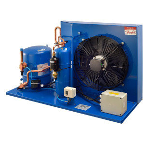 Danfoss OP-HJZ022D39N Unidad Condensadora Microcanal 2HP MBP 230V/1Ph/60Hz R134a,R404A,R448A,R449A,R452A,R513A Lubricante POE 1 Ventilador con Compresor Reciprocante MTZ22-1 115N0273


