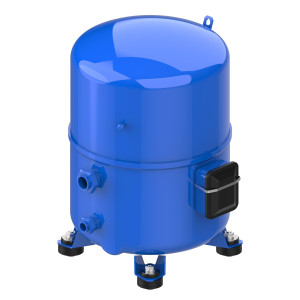 Danfoss NTZ271A3LR1A 9HP R404, R452, LBP Compresor Reciprocante para Refrigeracion 200-230/3/60 V/Ph/Hz, Descarga 1-1/4 in V04, Succion 1-3/4 in V02, Rotolock, Aceite POE, 120F0285 Remplaza 120F0292
