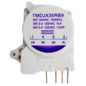 Mabe WR09X483 Timer Descongelacion 10H 35M 120v 1ph 50-60hz 1432
Sirve: WR9X483 WR9X387 SWR9X412 SWR9X413 WR09X10075 WR09X10101 WR09X10111 WR09X10130 162D6022P6 5071 TMDJX35RB9 WR09X0483
