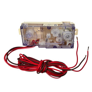 Appli Parts 83028 Timer Lavadora 4 Cables 2 Perillas, Transparente, remplazo LG, Samsung, Daewoo, Nisato, Daka, Sankey, Pulley, Hitachi y otras marcas