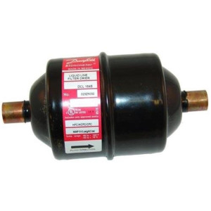 Danfoss 023Z5032 Filtro Secador 1/2pulg linea de Liquido para sistemas de aire acondicionado y refrigeracion DCL 164S Soldable 6.7-10tons Unidireccional 15.2cm Largo 8cm Ancho
