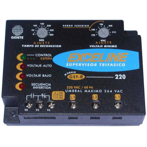 Protector A.A. Y Refrigeracion 220v 3ph C/Bornera Gst-R