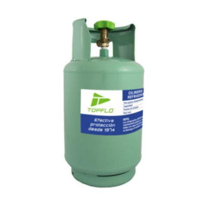 Bombona Compatible con R22, 5 Kilos Topflo (Verde)