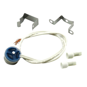 GE WR50X55 Bimetal Termostato de Descongelamiento para Refrigerador L-55, repuesto OEM compatible con WR50X102 WR50X103 WR50X117 WR50X28 WR50X30 WR50X31 y otros modelos