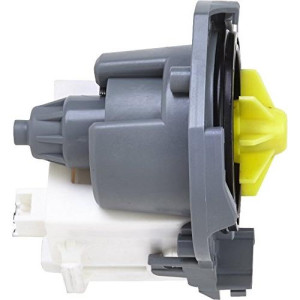 Whirlpool WPW10348269 Motor Bomba Desague Lavavajillas 45 W, 07 A. 120 V, 60 Hz remplaza: W10348269 W10084573 661662 8558995 8565839 W10158351