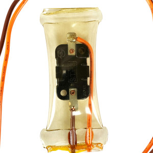 Appli Parts APBT-S8835 Bimetal Termico 2 Cables Appli Parts Abre a 15C y Cierra a 0C, cables de colores naranja y marron, Referencia: BIM-8835, RO40504 Termodisco