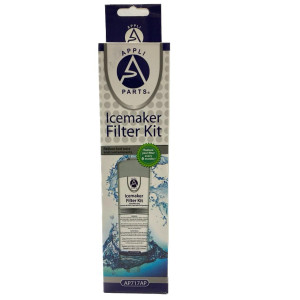 Appli Parts AP717AP Filtro de Agua para refrigeradora tipo GE General Electric en linea, ideal para fabricadores de hielo y dispensadores de agua