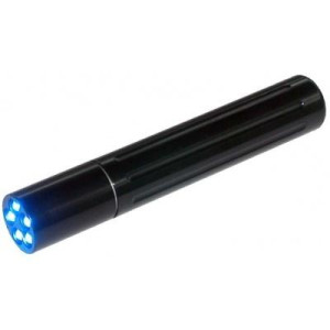 LINTERNA LUZ UV AZUL 5 LED 3KM / DETECTOR DE FUGAS  INOVA X5 A PRUEBA DE AGUA PILAS (2 X CR123A 3V)