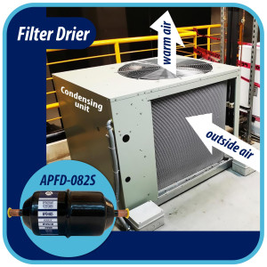 Appli Parts APFD-082S Filtro Secador 1/4 pulg para linea Liquido para Sistemas de Refrigeracion y aire acondicionado 082S ODF Soldable Universal Unidireccional 152mm Largo 57mm Ancho
 Appli Parts APFD-082S Filtro Secador 1/4 pulg para linea Liquido para Sistemas de Refrigeracion y aire acondicionado 082S ODF Soldable Universal Unidireccional 152mm Largo 57mm Ancho