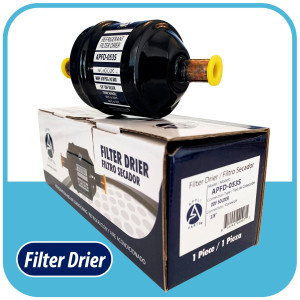 Appli Parts APFD-053S Filtro Secador 3/8 pulg para linea Liquido para Sistemas de Refrigeracion y aire acondicionado 053S ODF Soldable Universal Unidireccional 114mm Largo 51mm Ancho Appli Parts APFD-053S Filtro Secador 3/8 pulg para linea Liquido para Sistemas de Refrigeracion y aire acondicionado 053S ODF Soldable Universal Unidireccional 114mm Largo 51mm Ancho