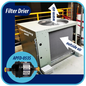 Appli Parts APFD-053S Filtro Secador 3/8 pulg para linea Liquido para Sistemas de Refrigeracion y aire acondicionado 053S ODF Soldable Universal Unidireccional 114mm Largo 51mm Ancho Appli Parts APFD-053S Filtro Secador 3/8 pulg para linea Liquido para Sistemas de Refrigeracion y aire acondicionado 053S ODF Soldable Universal Unidireccional 114mm Largo 51mm Ancho